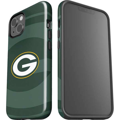 NFL Green Bay Packers Double Vision iPhone 15 Impact Case